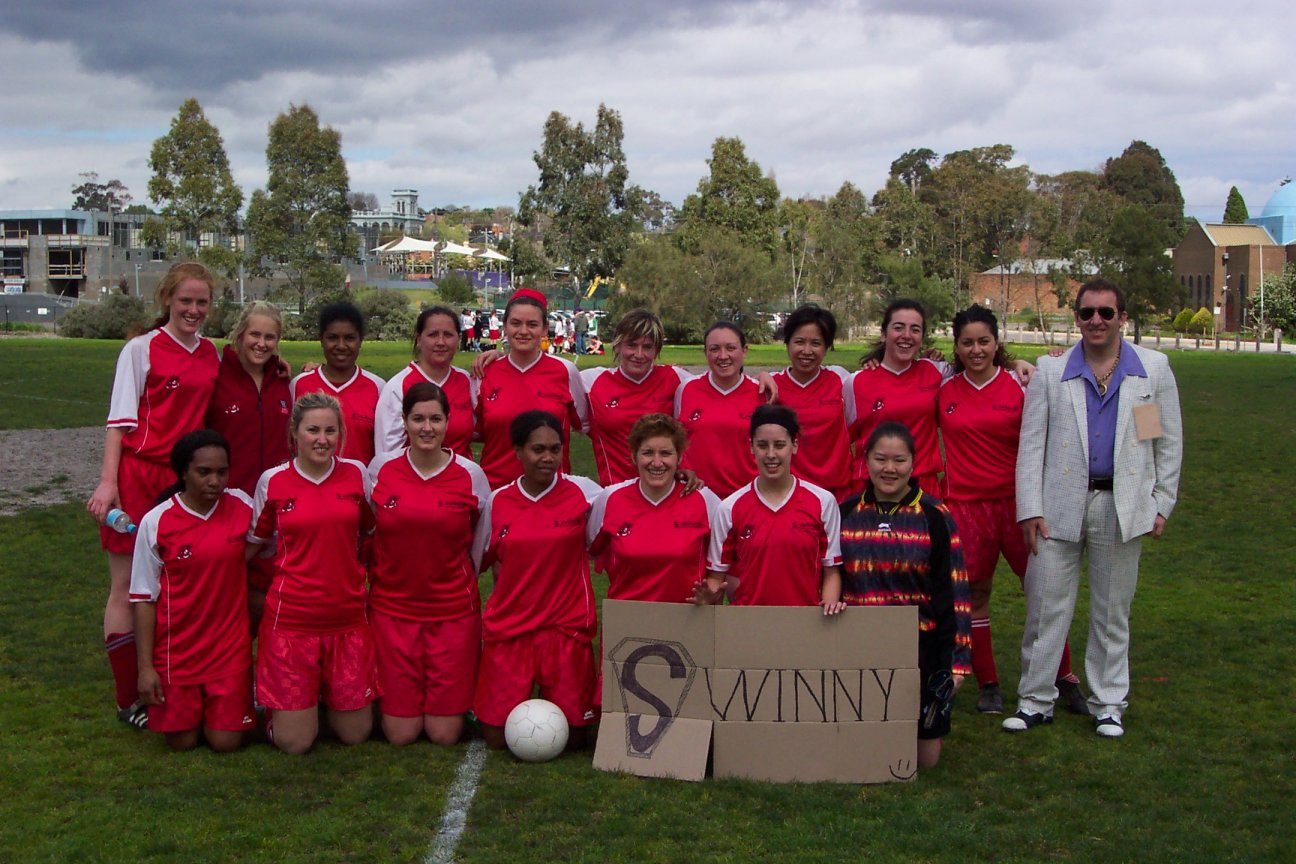 Swinburne's first women's team