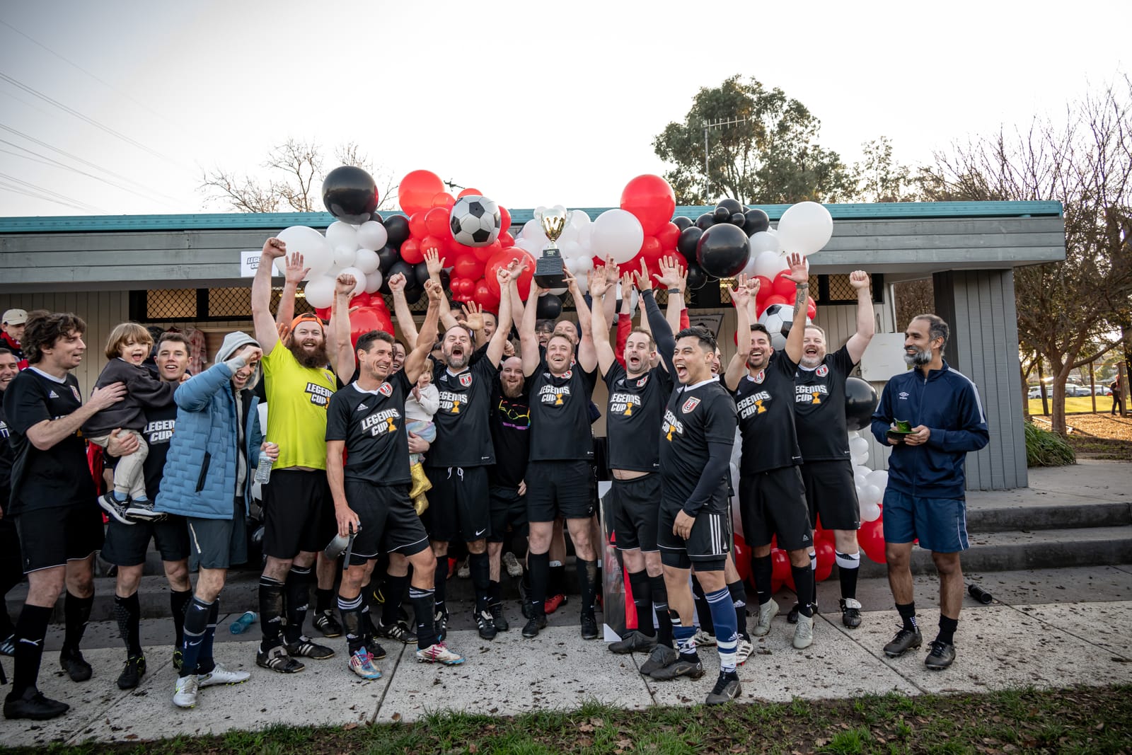 Legends FC lift the first Legends Cup, 2024